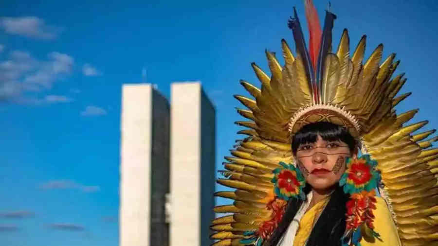 celia xakriaba em brasilia